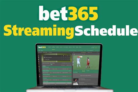 bet365 live stream schedule